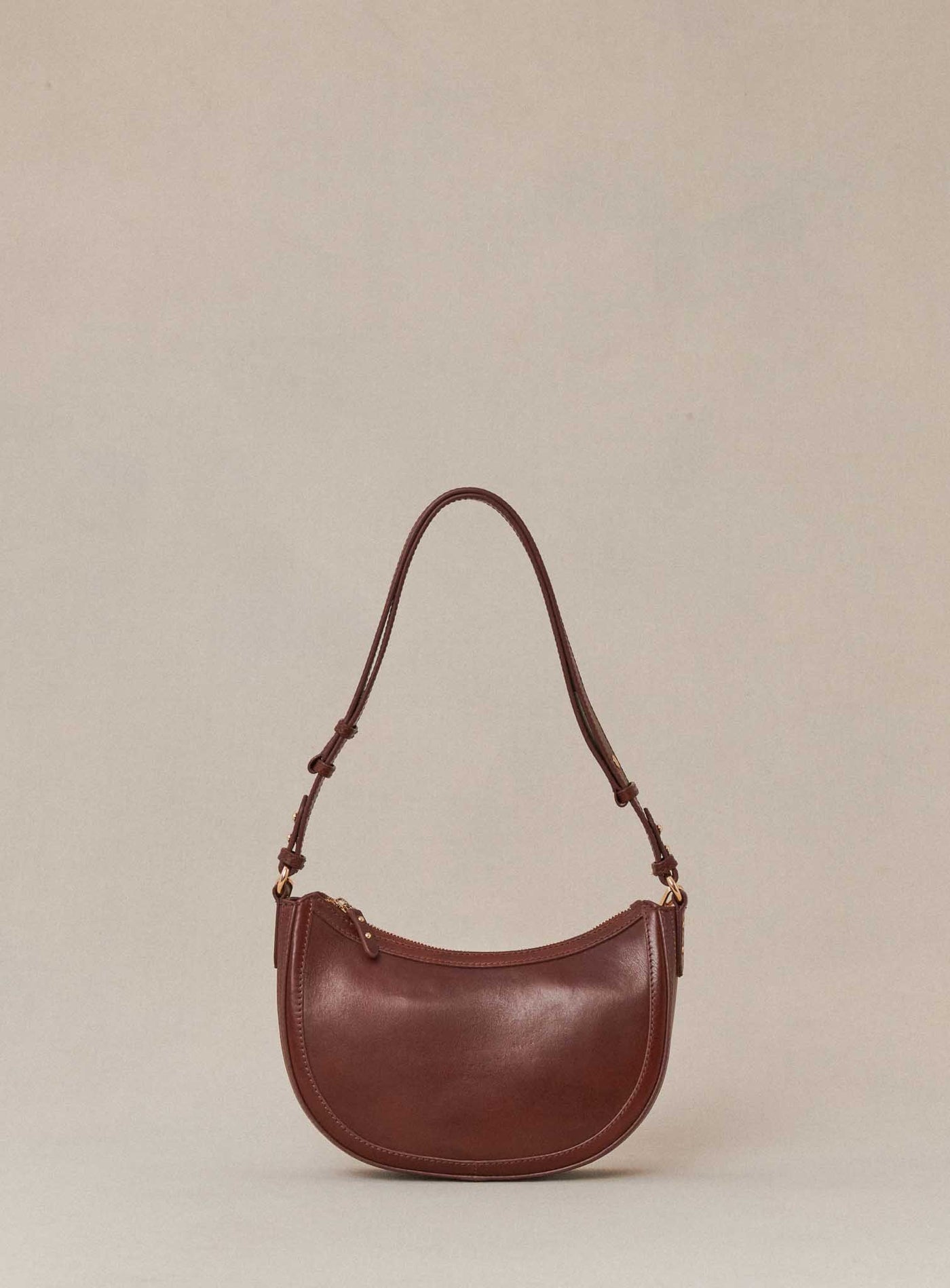 fw24 / sac saula avec chaine (retail) - brun