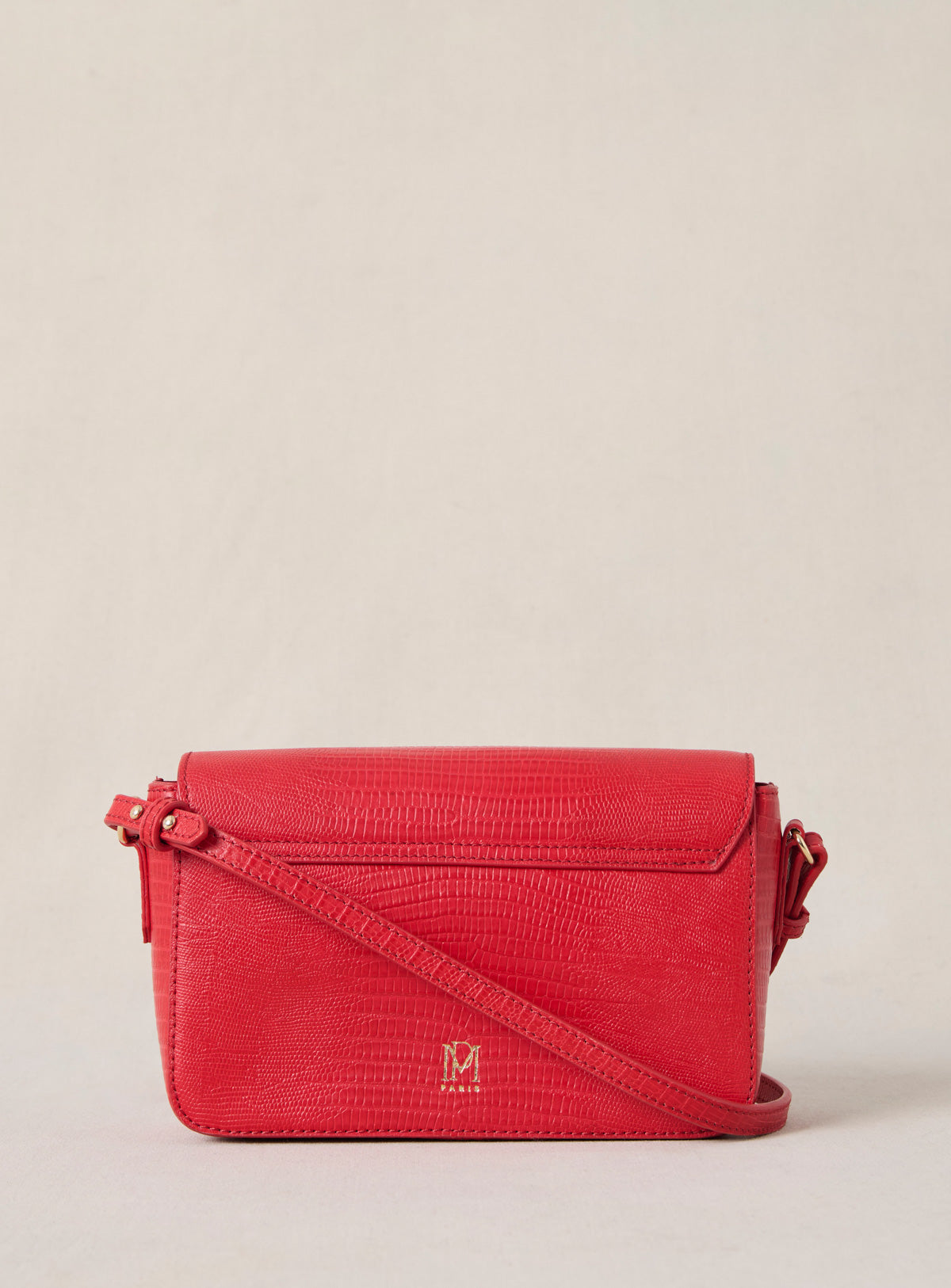 ss25 / steph leather bag - red