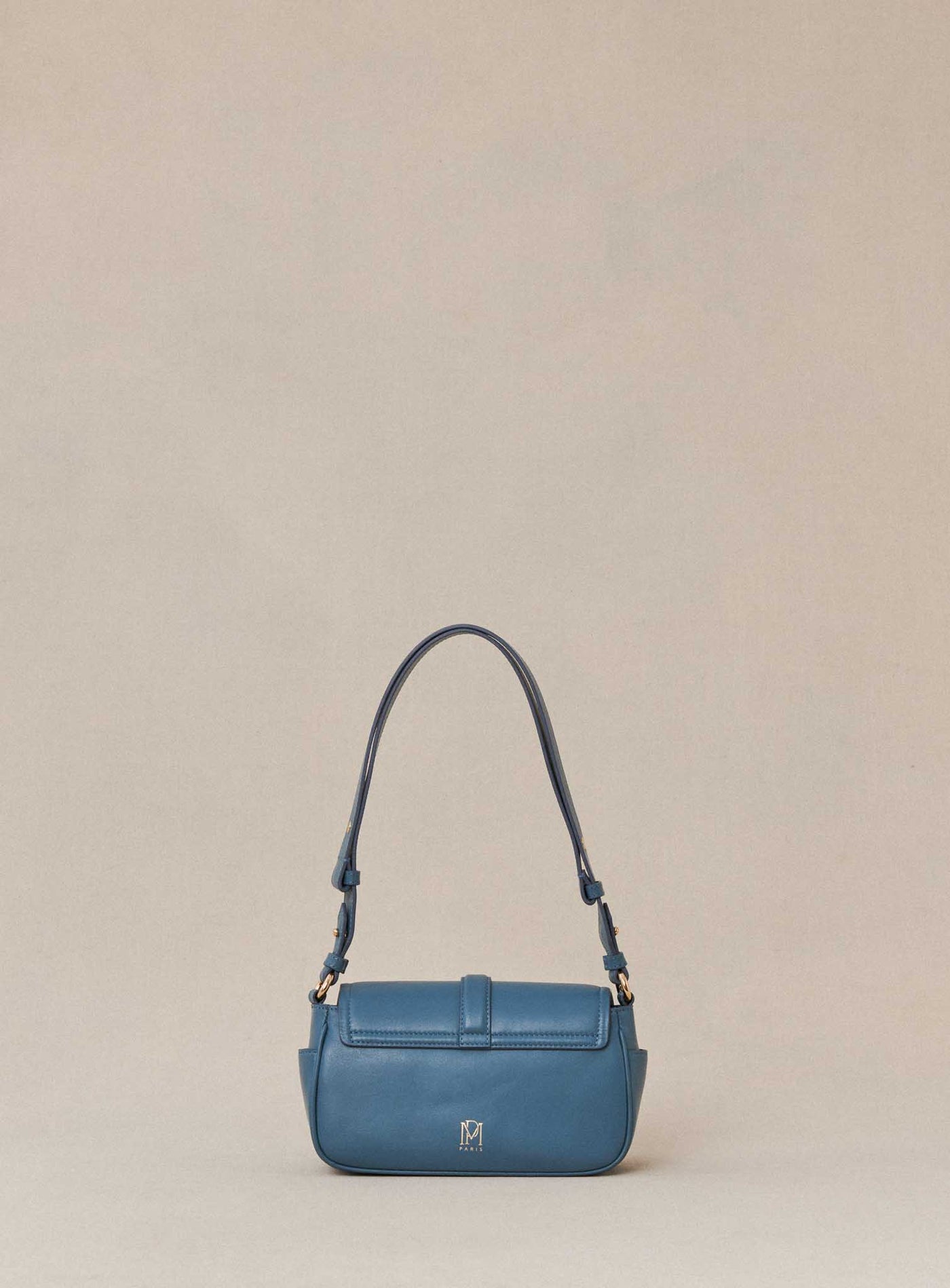 Steve Petit Sac Cargo Bleu Ciel en Cuir – Petite Mendigote