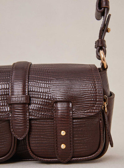 fw24 / sac mini steve multipoches - chocolat