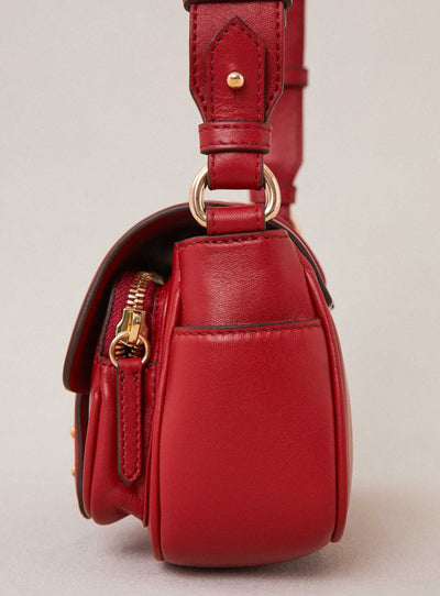 fw24 / sac mini steve multipoches - rouge