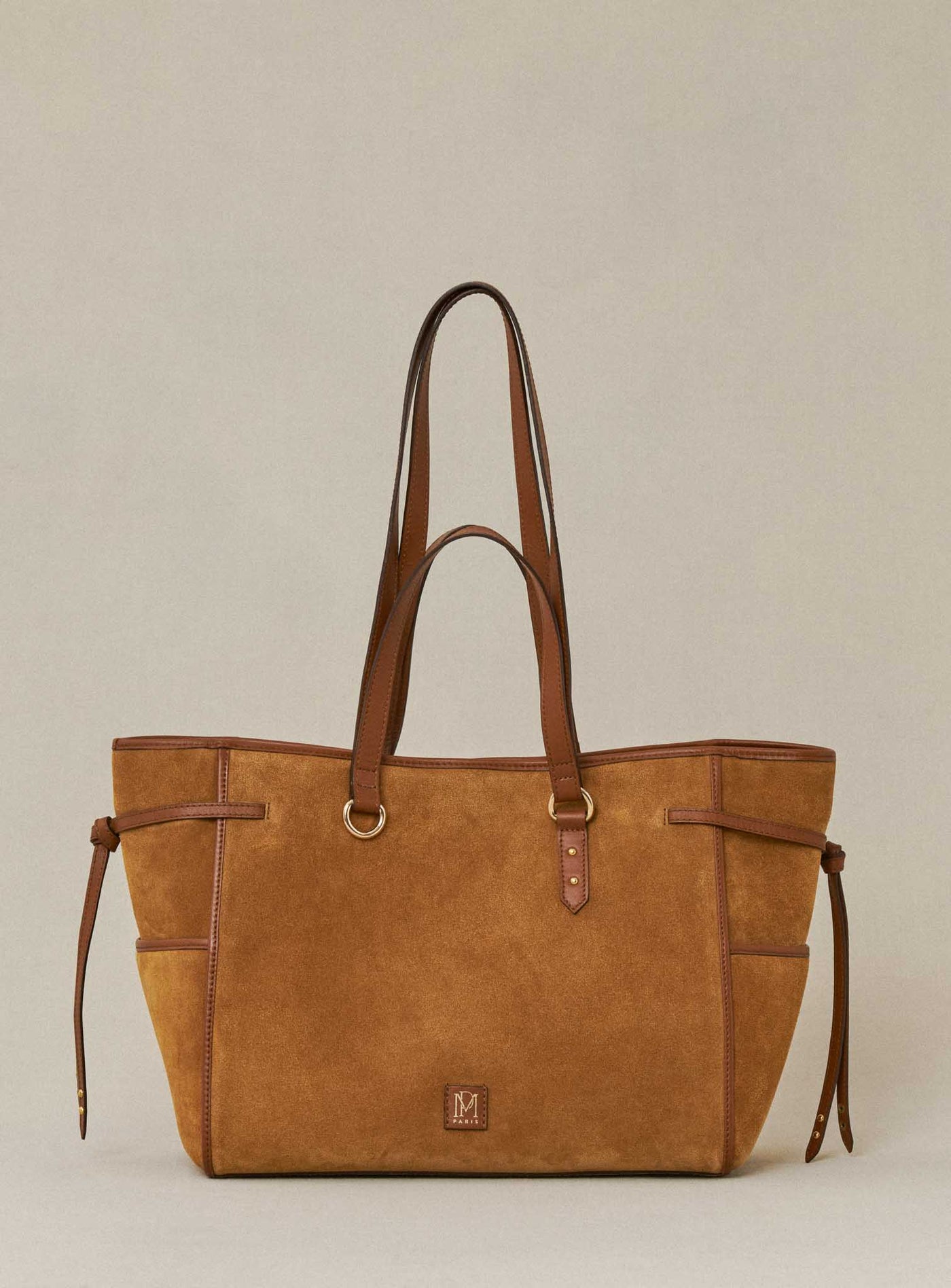 fw24 / grand sac susanne suede - camel