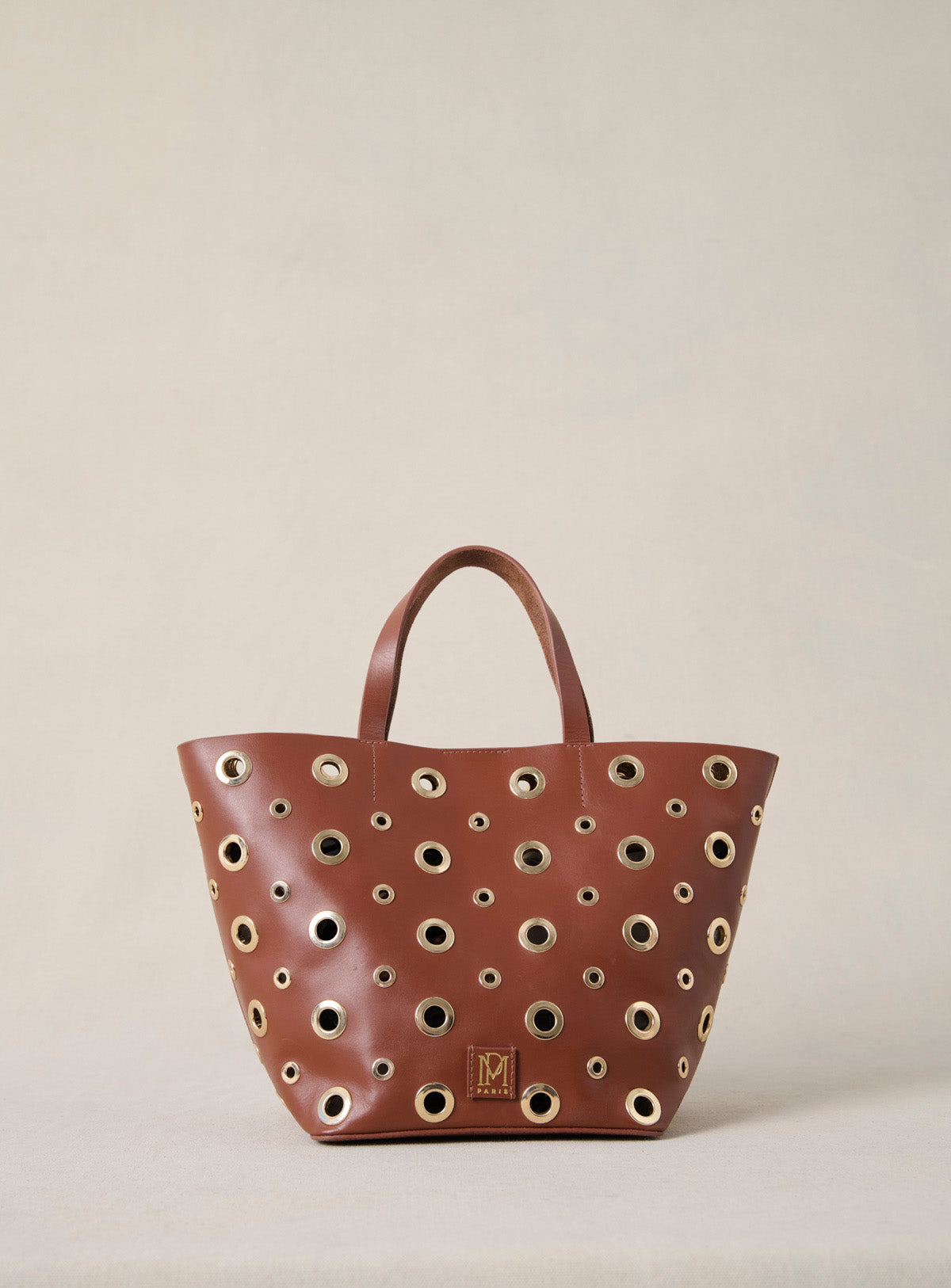 ss25 / sweety leather bag - camel