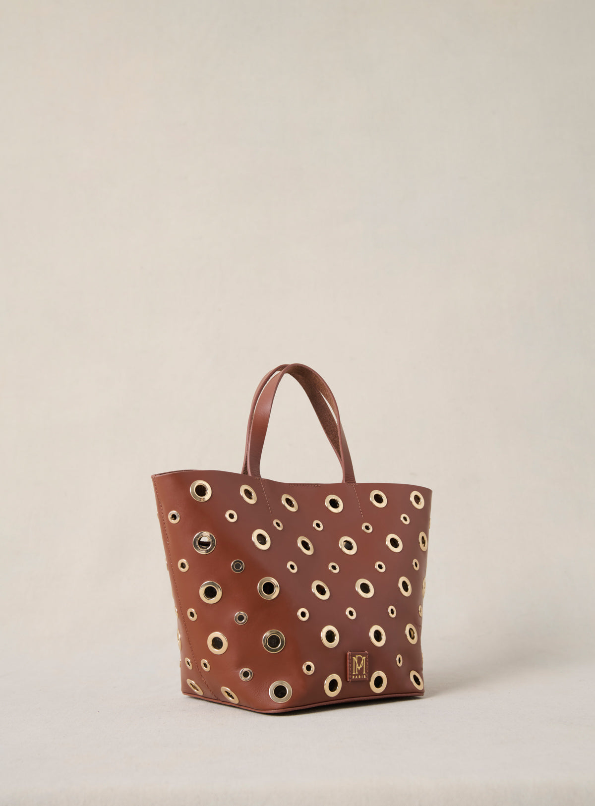 ss25 / sweety leather bag - camel