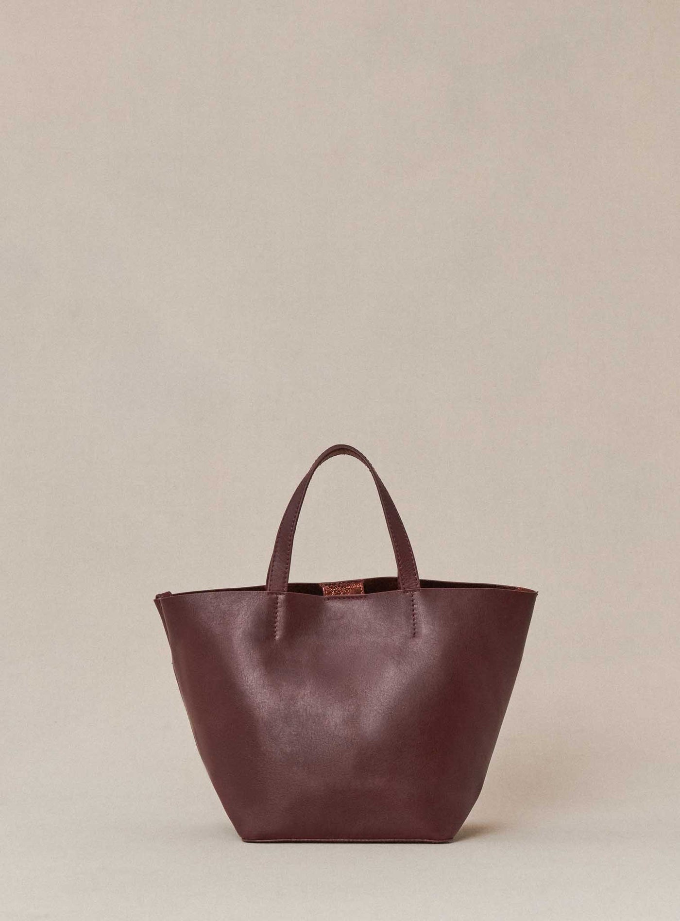 fw24 / petit sac sweety cuir - bordeaux