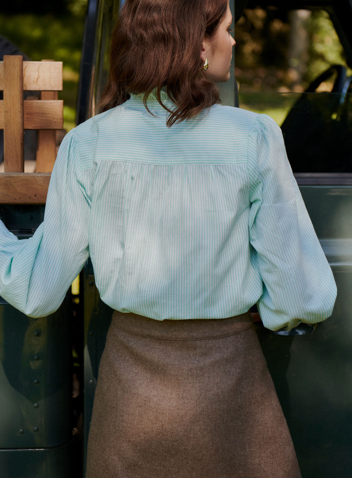 fw24 / chemise tabatha rayée - prairie