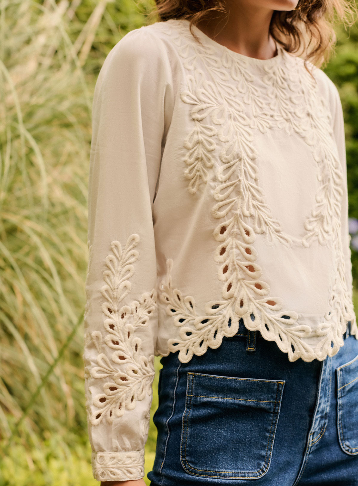 fw25 / Top Taylor - Ecru