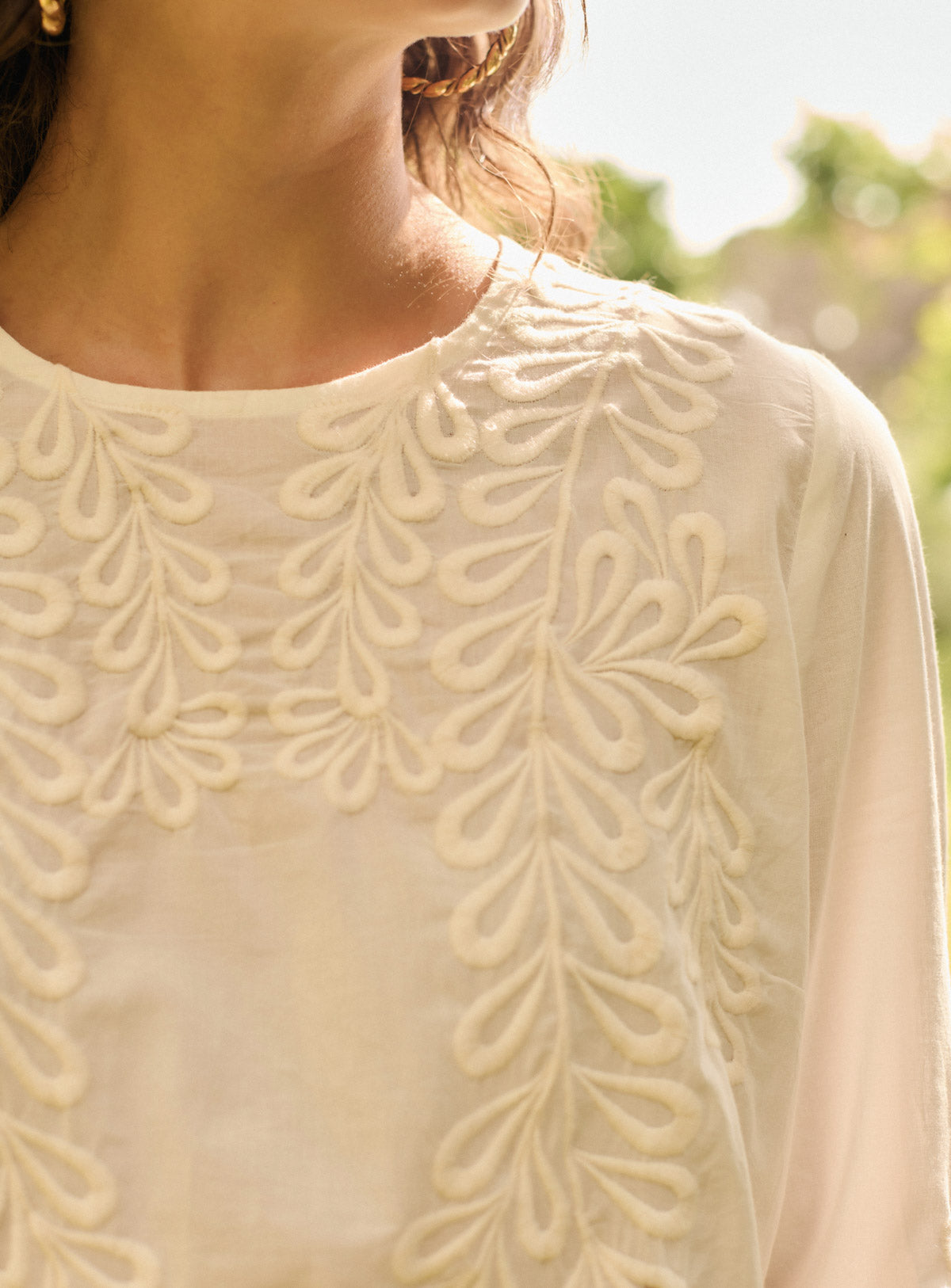 fw25 / Top Taylor - Ecru