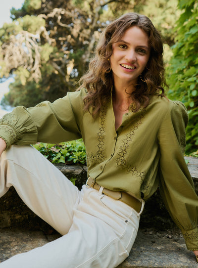 fw25 / tracy hemd - oliv
