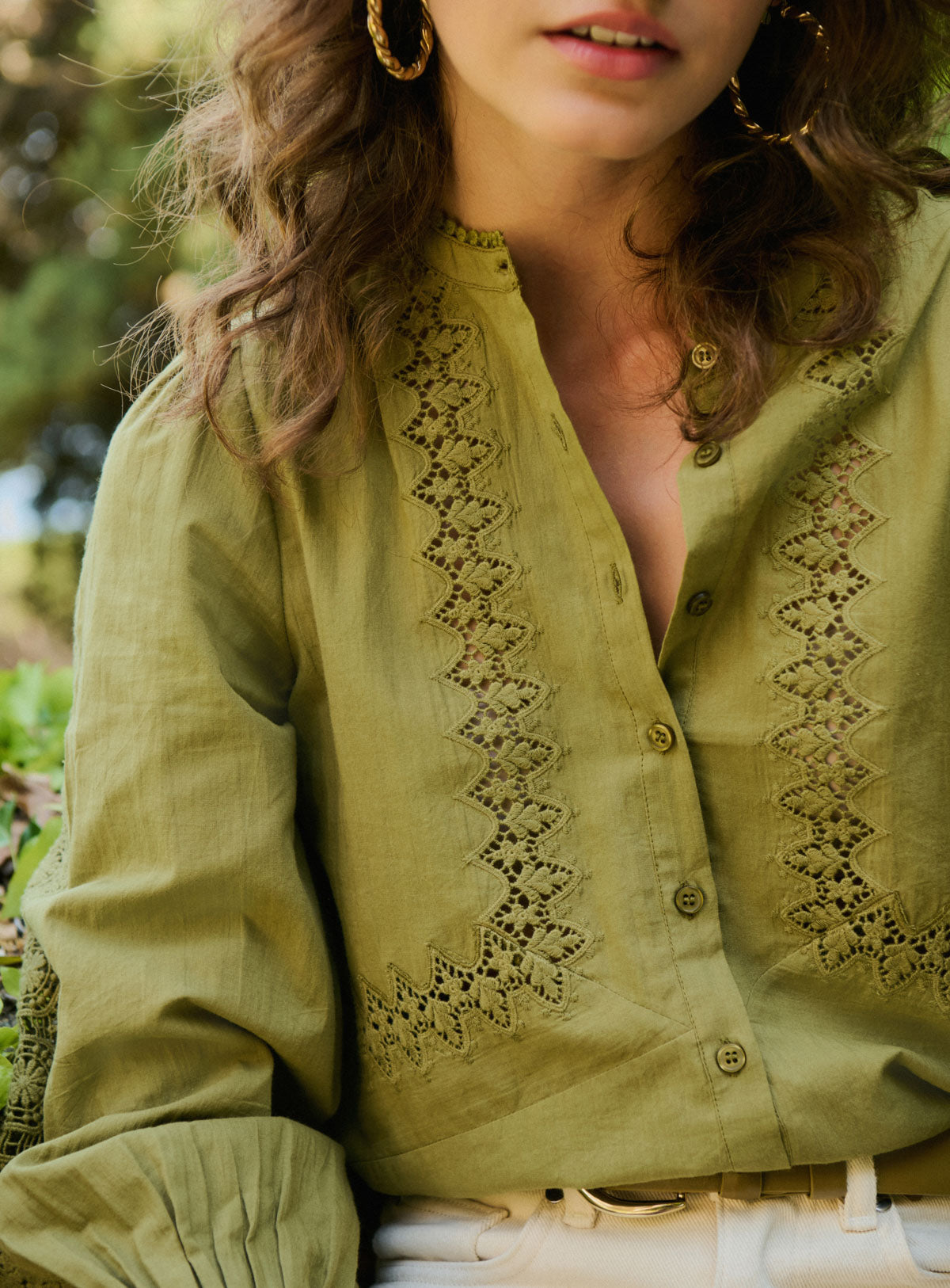 fw25 / tracy hemd - oliv