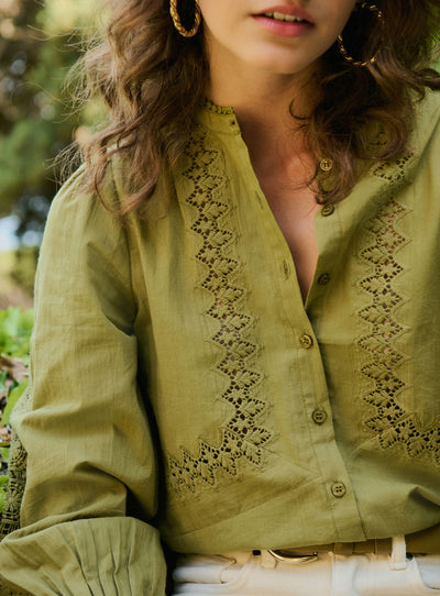 fw25 / tracy hemd - oliv