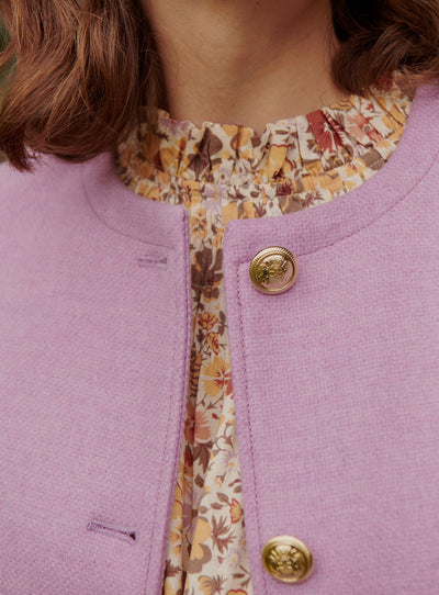 fw24 / veste octavie - rose