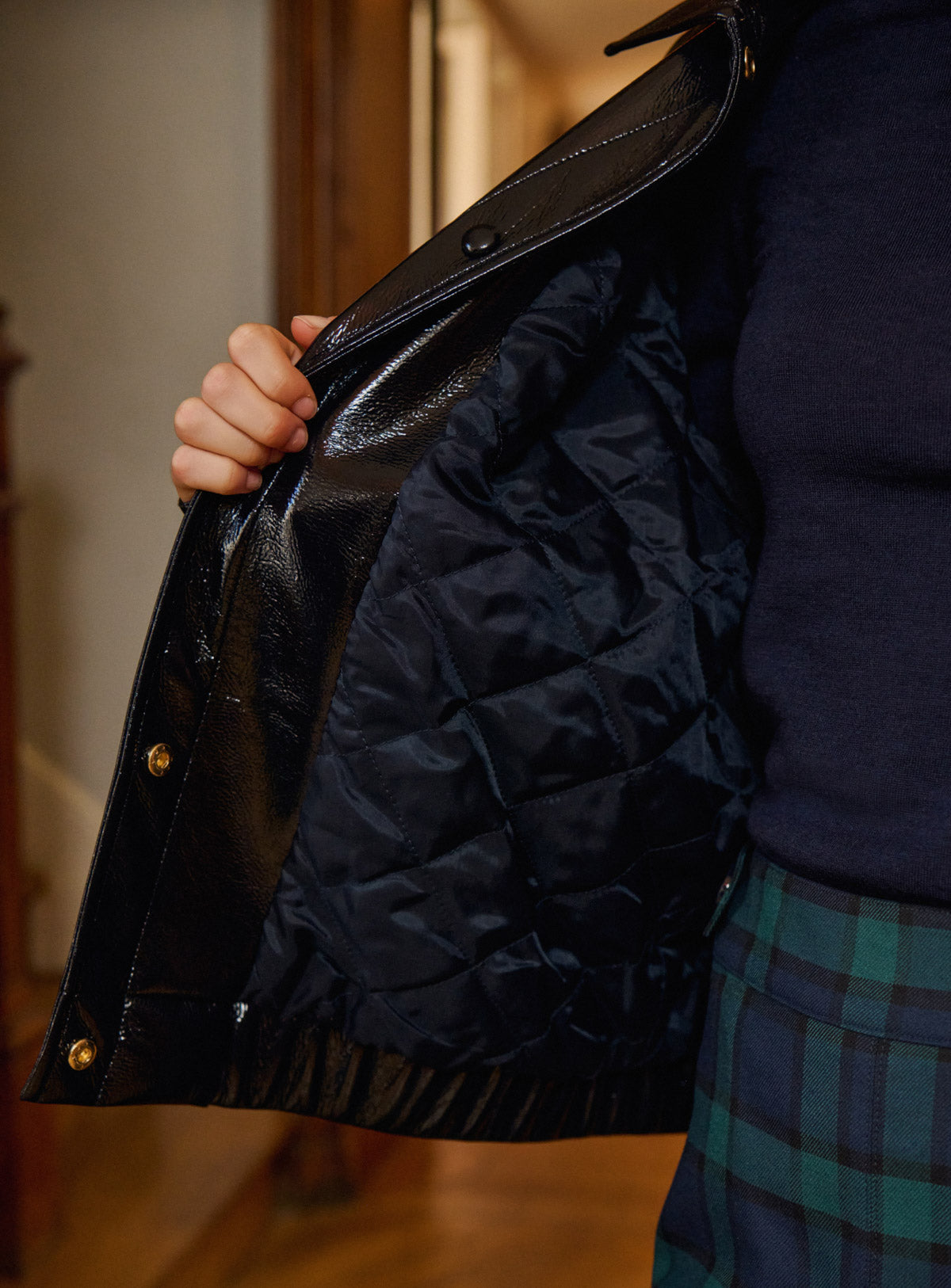 fw25 / oana jacke - marineblau