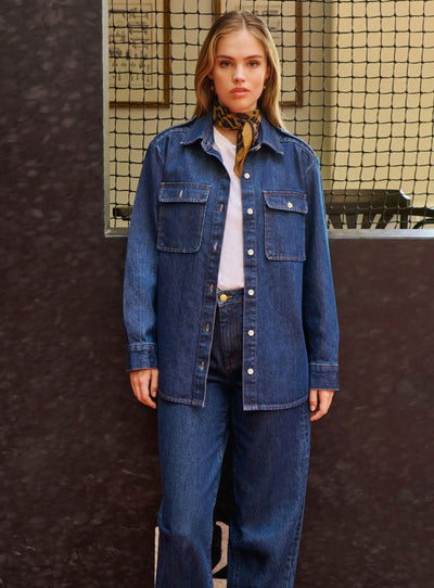 fw25 / thomas shirt - blue