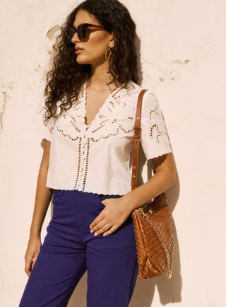 Sac Violette XL tressé