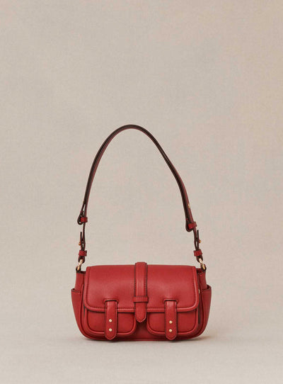 fw24 / sac mini steve multipoches - rouge