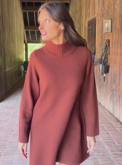 Robe en maille Roxane