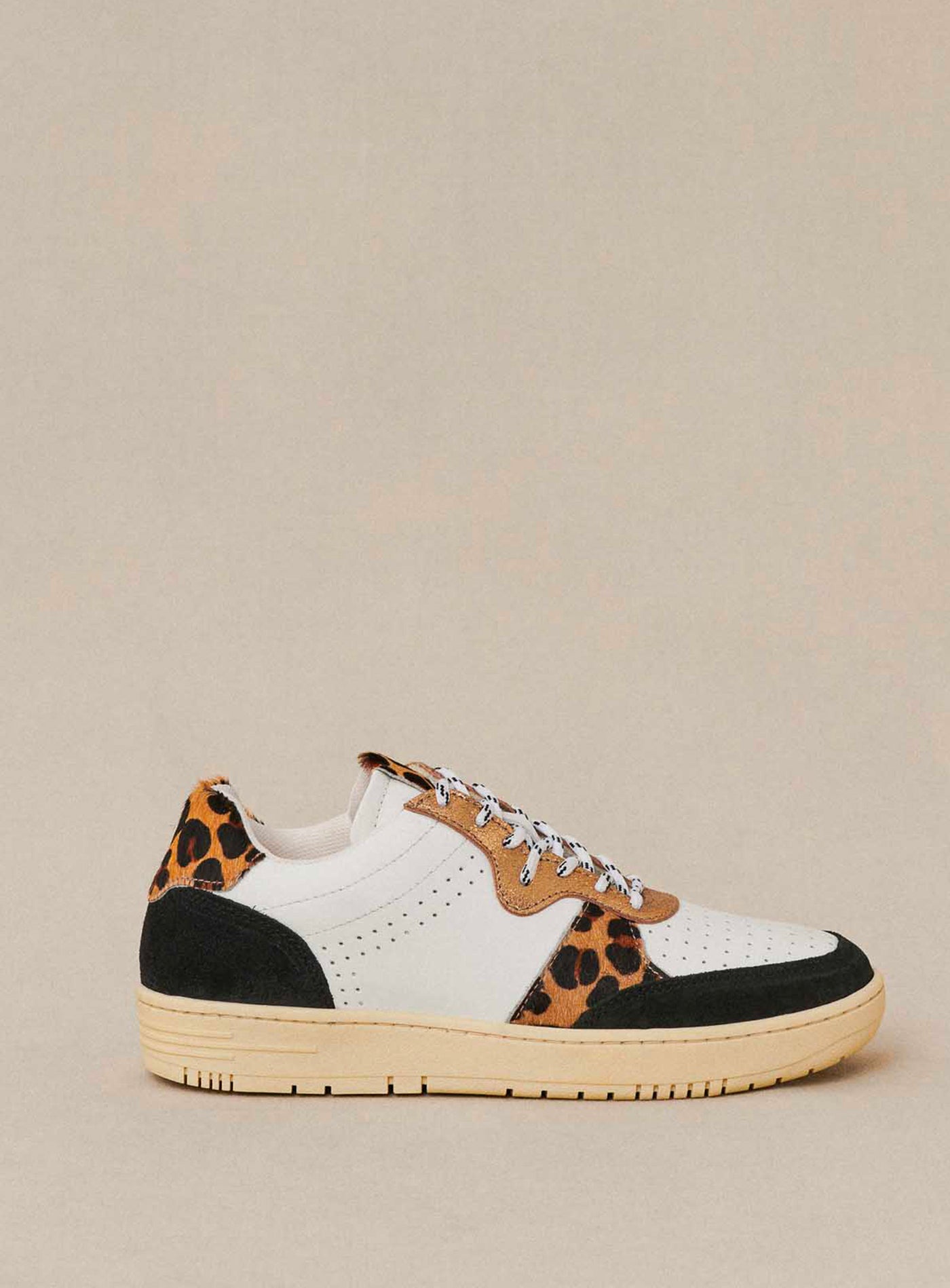 fw24 / baskets carlo leopard - leopard